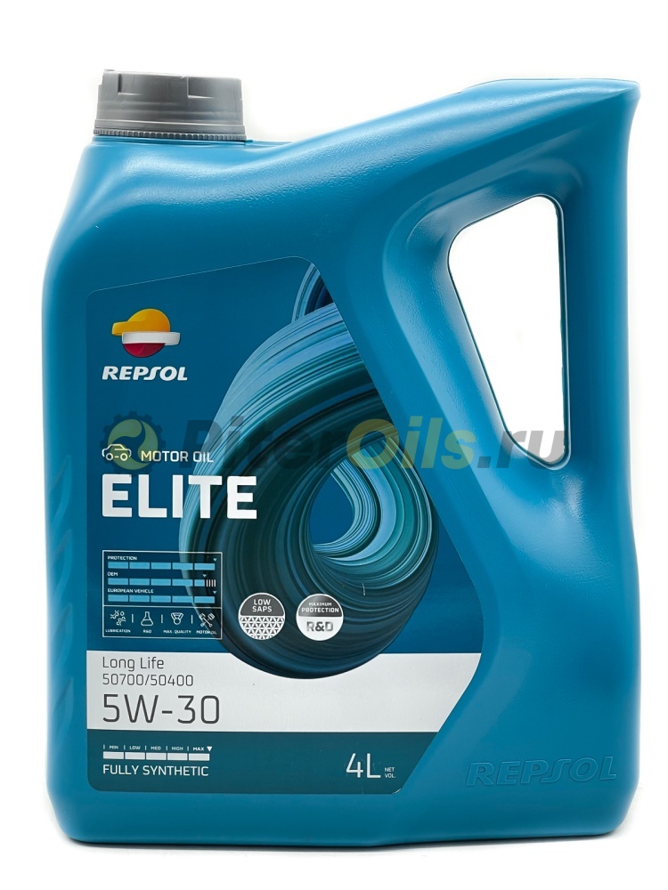 Repsol RP ELITE LONG LIFE 50700/50400 5W30 (4л) 6398/R