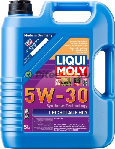 LIQUI MOLY Leichtlauf HC 7 5W-30 A3 B4 синт (5л) 8542