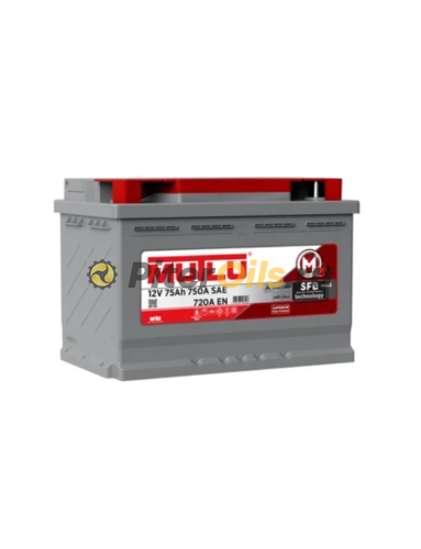 Аккумулятор MUTLU SFB 75 А/ч обратный R+ 278x175x175 LB3 EN 720 А LB375072A