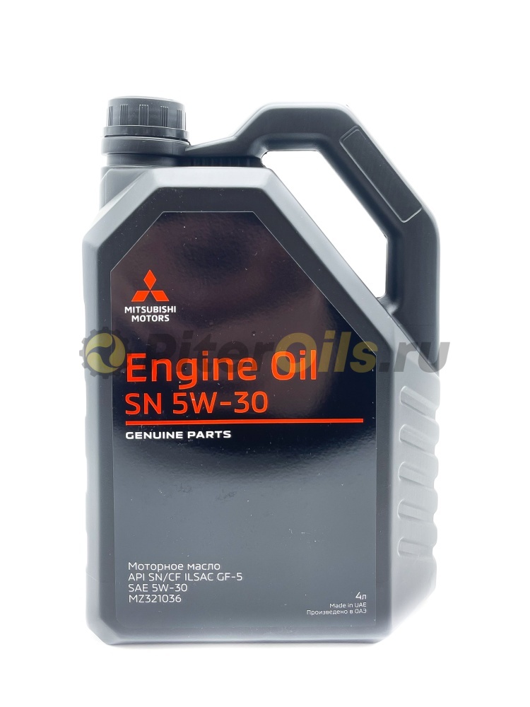 Mitsubishi 5W-30 API SN/CF 4 л MZ320757/MZ321036/MZ320864/MZ321232  
