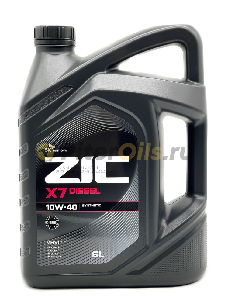 ZIC X7 DIESEL 10w40 CI-4 (6л) 172607