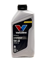 Valvoline SynPower 5w40 1л 872380/907820