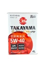 TAKAYAMA Adaptec 5W40 SN/CF (4л) 605045/605587 (металл)