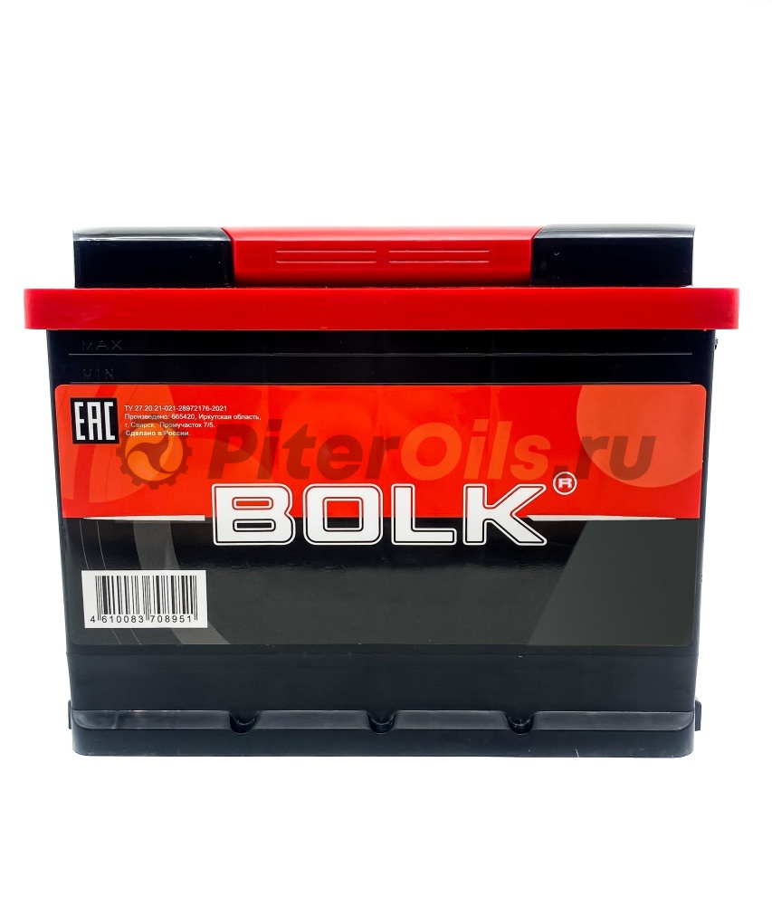 BOLK Аккумулятор Standart 75 А/ч обратная R+ 278x175x190 EN650 А B753R 