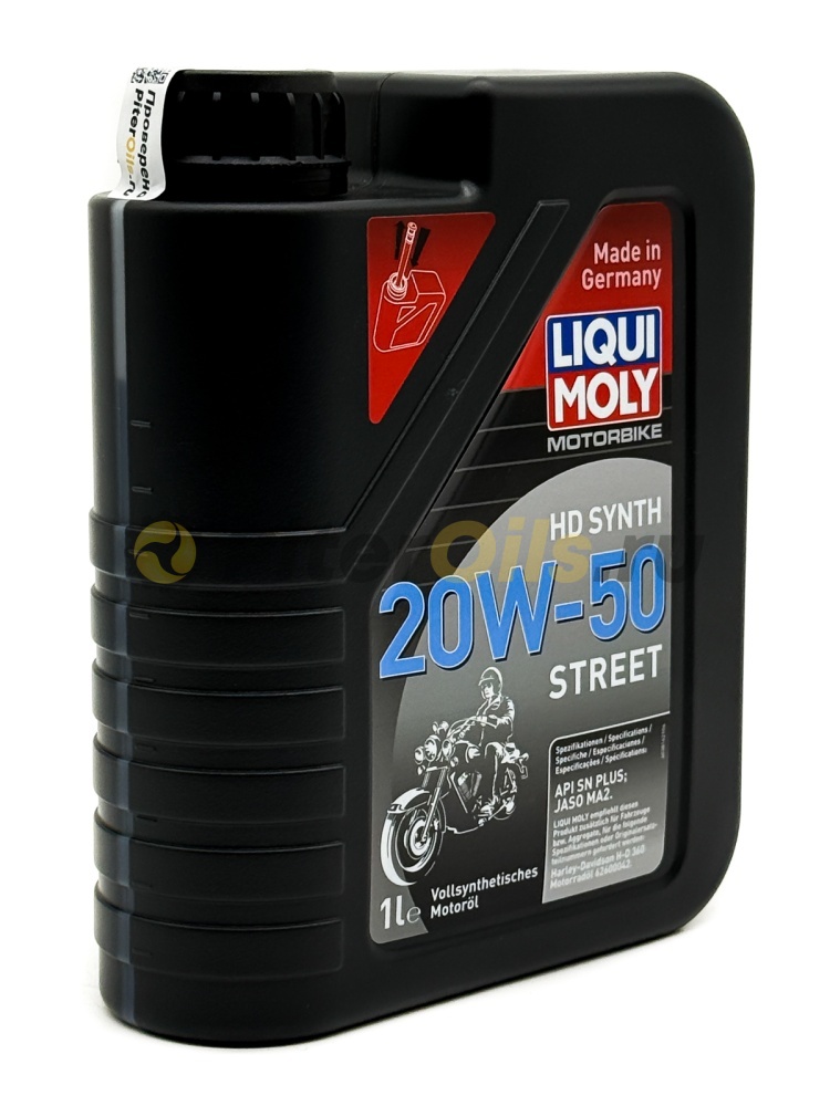 LIQUI MOLY Motorbike 4T HD Synth Street 20W-50 (1л) 3816