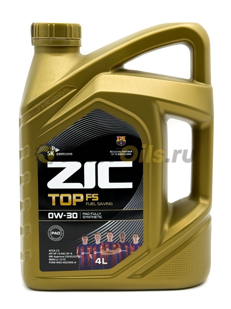 ZIC TOP FS 0W-30 (4л) 162042
