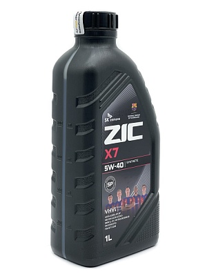 Купить Синтетические - ZIC X7 5w40 (4л) 162662 | PiterOils