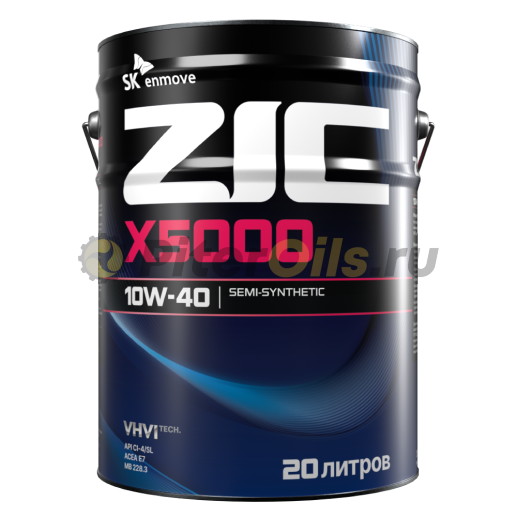 ZIC X5000 10W-40 (20л) 192658