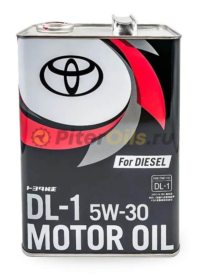 Купить TOYOTA - Toyota Castle DL-1 5w30 (4л) 0888302805 | PiterOils