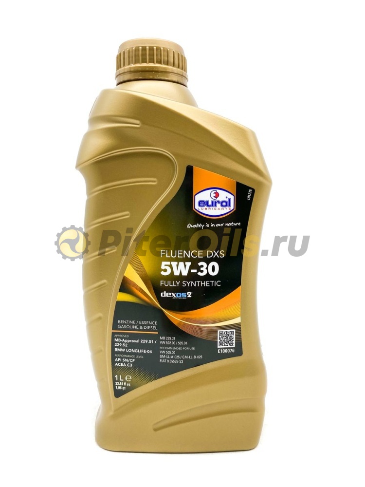 Eurol Fluence DXS 5W-30 (1л) E100076-1L