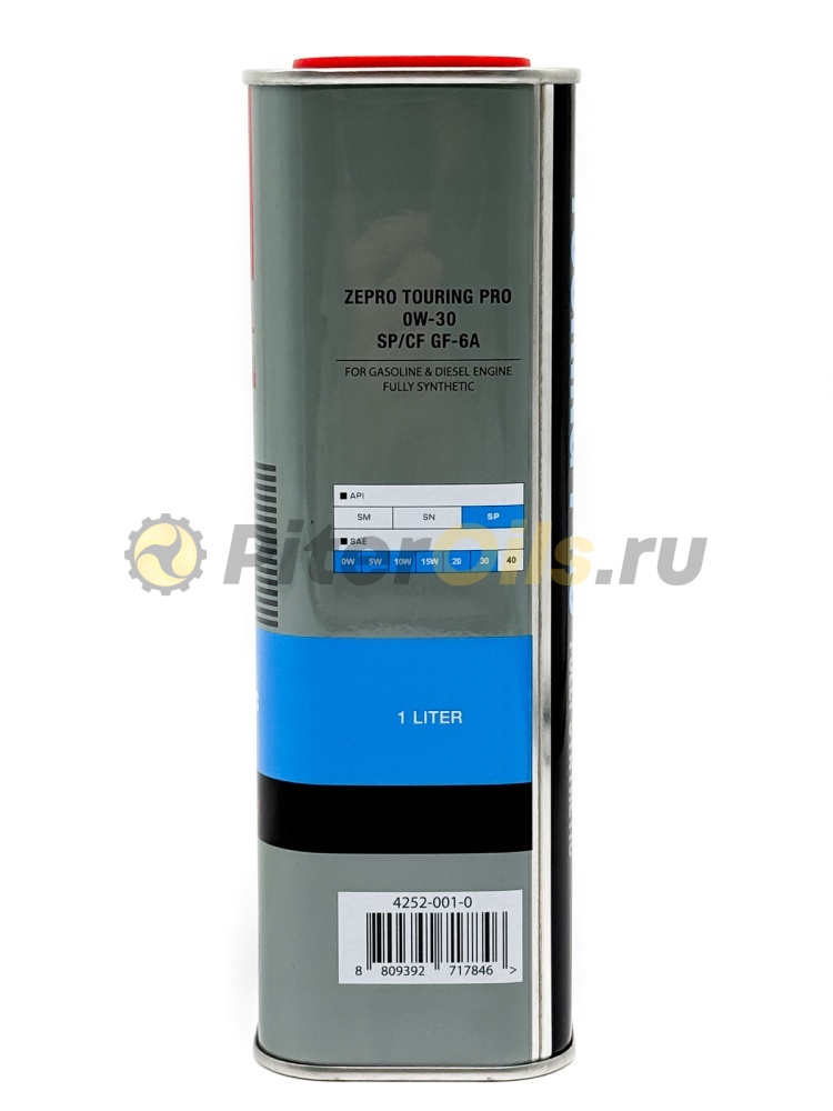 IDEMITSU Zepro Touring PRO F-S SP/CF 0W-30 (1л) 4252-001-0 (Корея)
