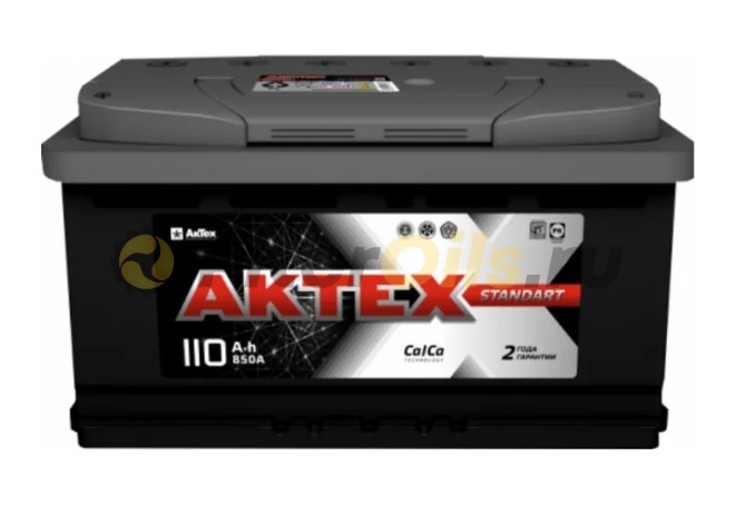 Аккумулятор АкТех 110 А/ч обратная R+ 352x175x190 EN850 А