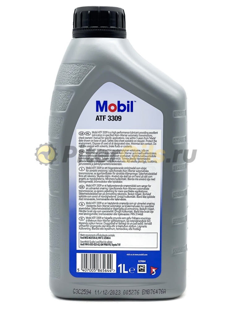 Mobil ATF 3309 (1л) 153519/157918
