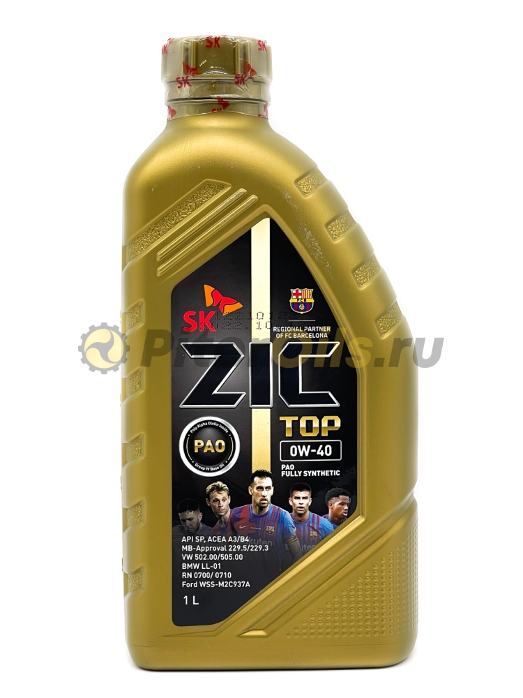 ZIC TOP 0w40 (1л) 132900/132611