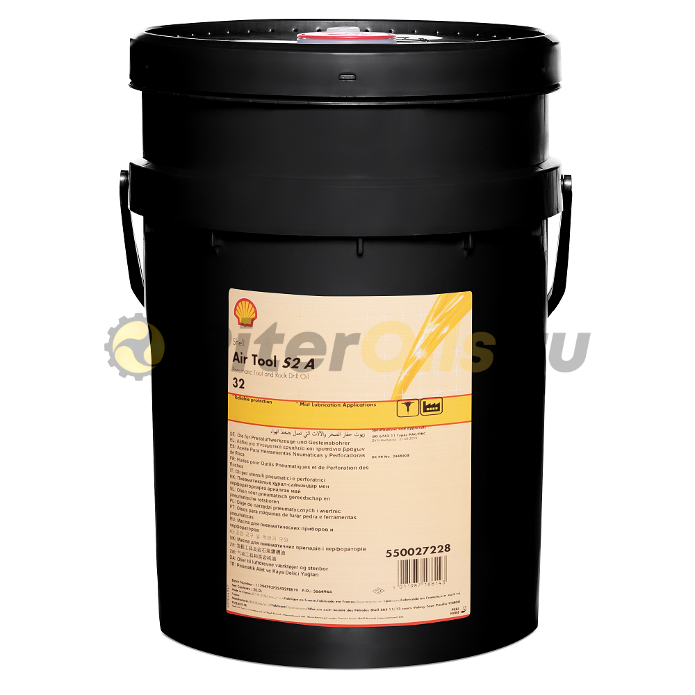SHELL Air Tool Oil S2 A 32 (20л) 550027228