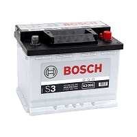 Аккумулятор BOSCH Silver S3 005 56Ah 480A 242x175x190 556 400 048 (- +)