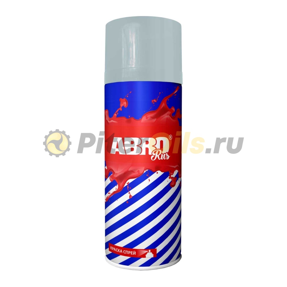 ABRO Краска-спрей серебряно серая №125 (SPO-125-R)