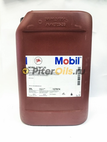 Mobil DTE 25 ULTRA (20л) 127674/155207/155203 Масло гидравлическое