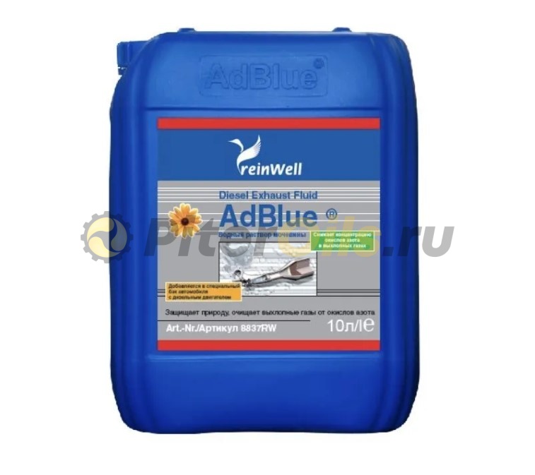Reinwell Водный раствор мочевины 32,5% AdBlue 10л 8837RW