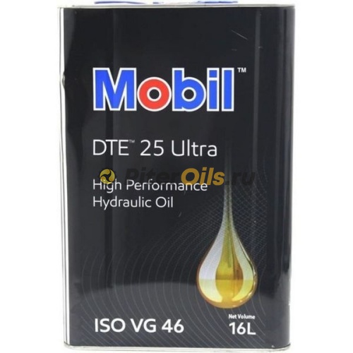 Mobil DTE 25 ULTRA (16л) 155356 Масло гидравлическое