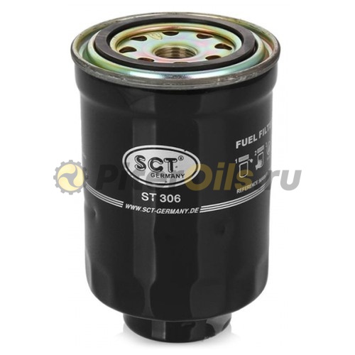 Фильтр топливный SCT ST306 (WK828x, WK9057z) TOYOTA PRADO 1KD-FTV, PAJERO SPORT 4D56