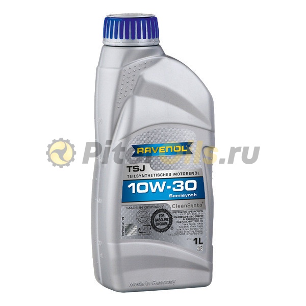 Моторное масло RAVENOL TSJ 10W30 1л 4014835724013
