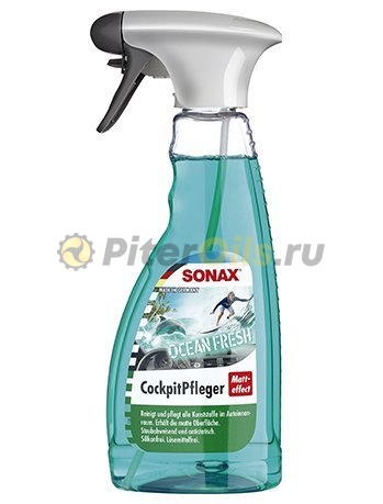 Sonax Очиститель полироль для пластика тригер 0,5л (свежесть окена. матовый эффект) 364241