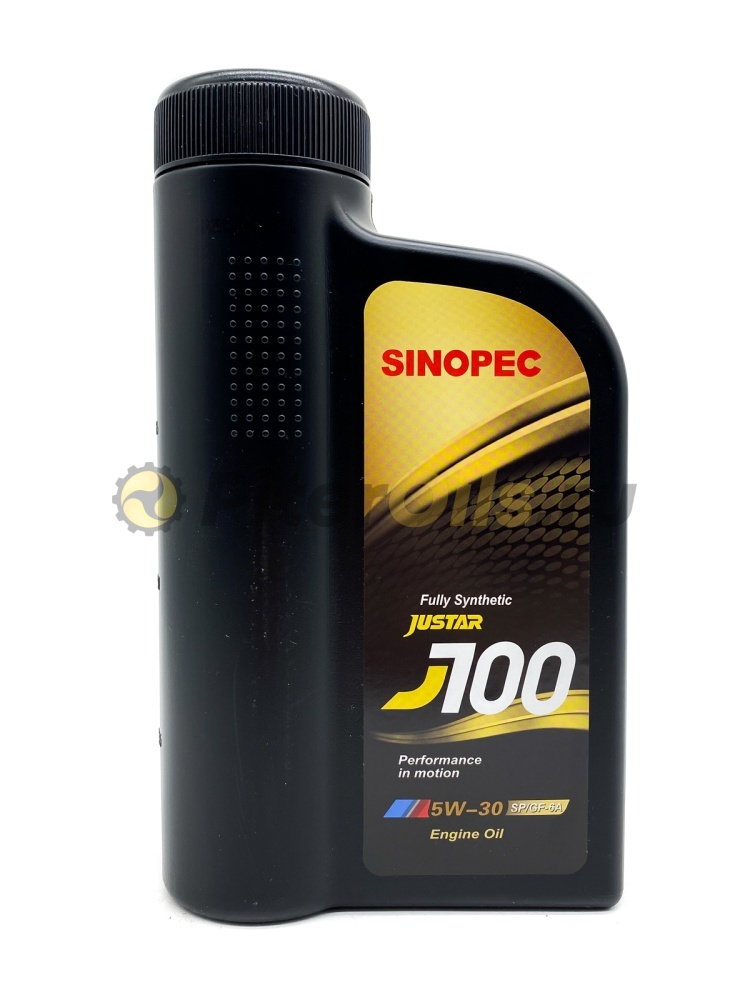 Sinopec JUSTAR J700 A3/B4 5W-30 Engine Oil 1л 0609100063010008