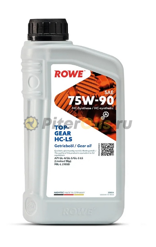 Rowe HIGHTEC TOPGEAR 75W-90 HC LS (1л) 25004001099
