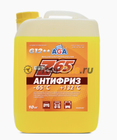 AGA-Z65 Антифриз -65С G12++ желтый 10 кг AGA044Z