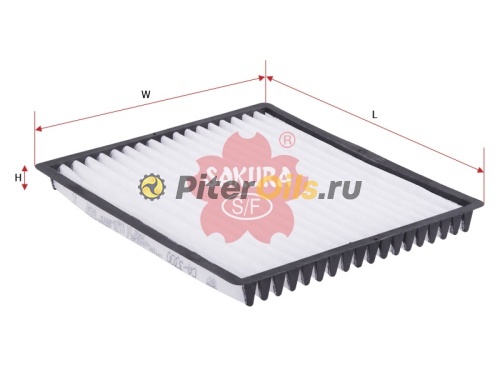 Sakura Фильтр салонный CA3300 (CU1828)