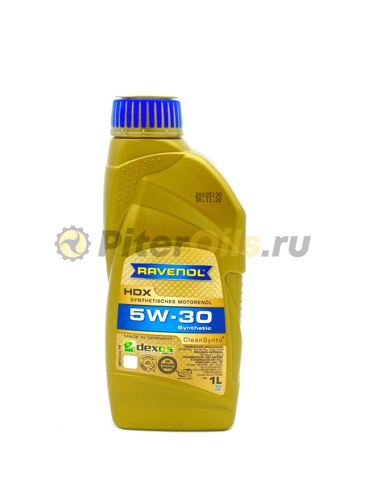 Ravenol 5w30 HDX (1л) 4014835858541