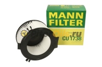 Фильтр салонный MANN CU1738 (	K1037)