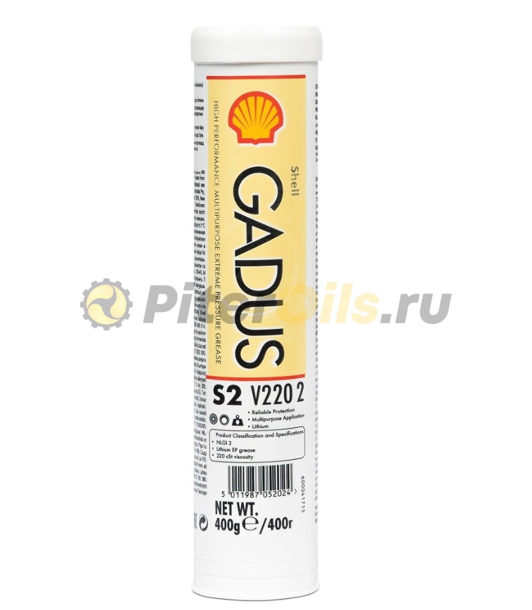 Shell Gadus S2 V220 2 (0,4 кг) 550050006/799652/853931