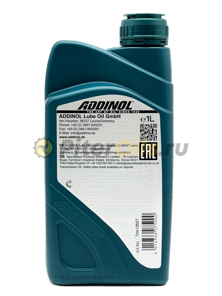ADDINOL ATF XN 6 1л трансмиссионное масло 74410607