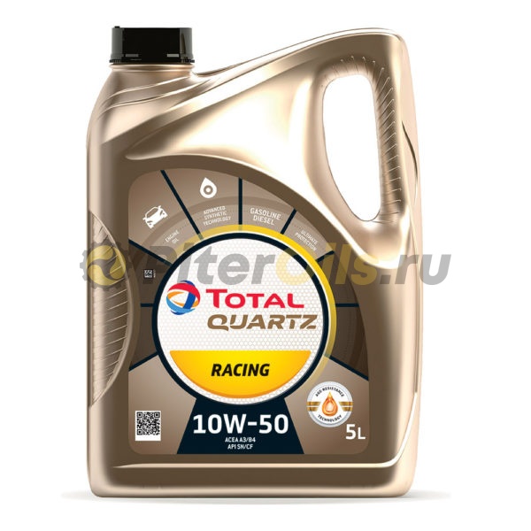 Total Quartz Racing 10W50 (5л) 157104/213699