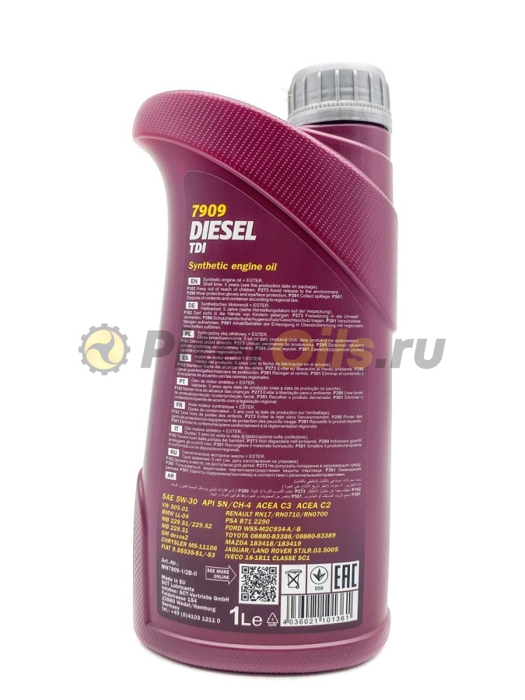 Mannol Diesel TDI 5w30 (1л) 7909/1035