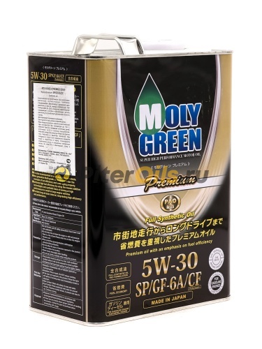 MOLYGREEN PREMIUM SP/GF-6A/CF 5W30 (4л) 0470170