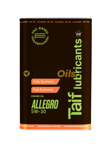 TAIF ALLEGRO 5W-30 (1л) 211009/211234