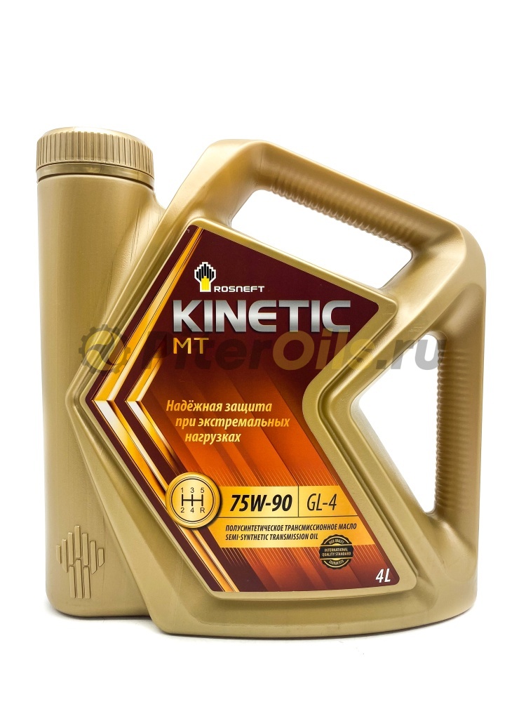 Роснефть Kinetic MT GL-4 75w90 4л 40817942