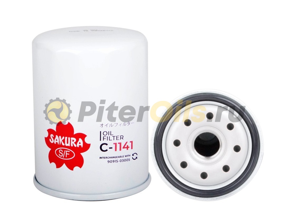 Sakura Фильтр масляный C1141 (W712/83)
