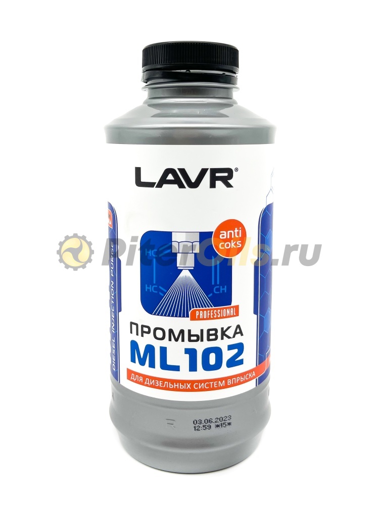 LAVR LN2002 Промывка дизельных систем с раскоксовкой ML102 1л 
