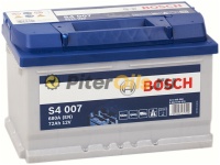 Аккумулятор BOSCH Silver S4 007 72Ah 680A 278x175x175 572 409 068 (- +)