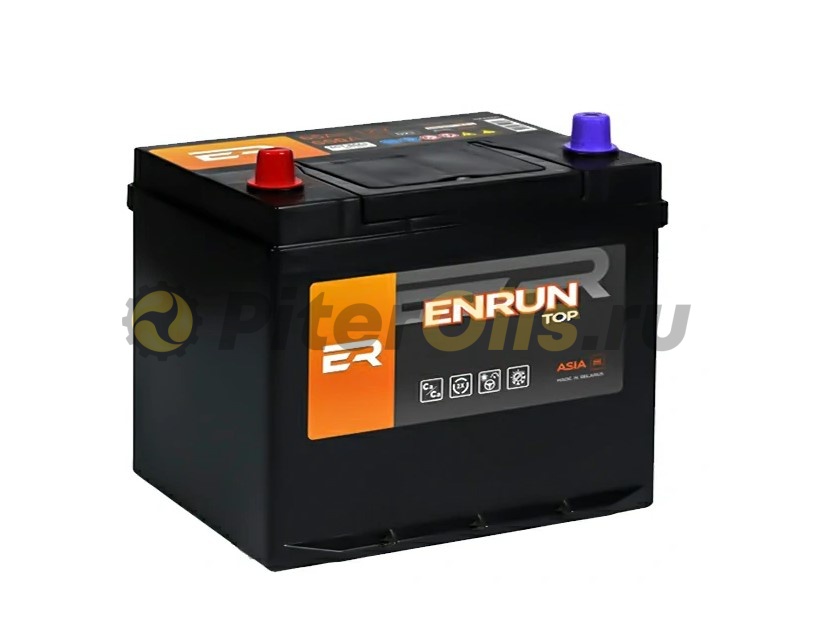 Аккумулятор ENRUN EPA751 75Ah 740A Asia (борт) пол обр(- +) 261x175x220