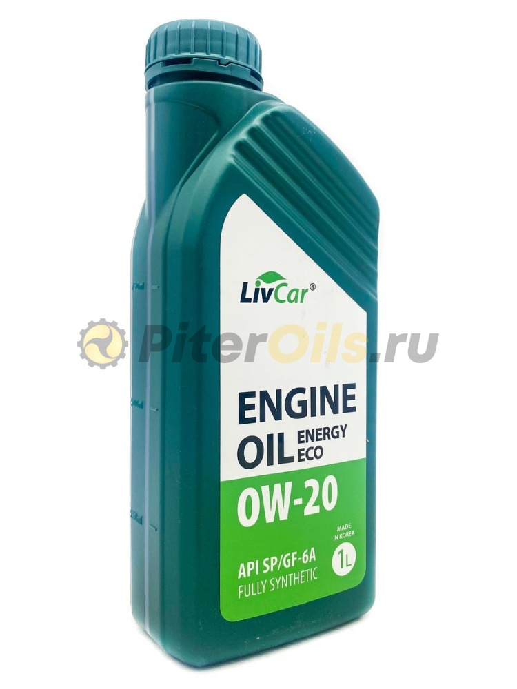 LIVCAR ENGINE OIL ENERGY ECO 0W20 API SP/GF-6A (1л) LC1550020001