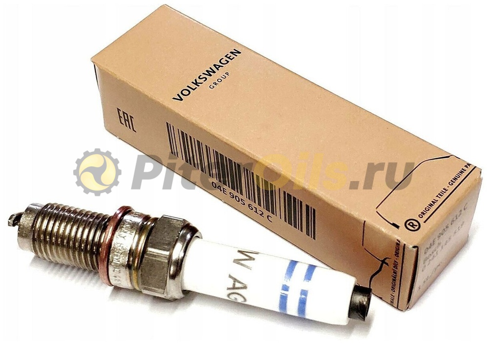 Свеча зажигания VAG 04E905612C (NGK PZKER7B8EGS) AUDI A1/A3/SKODA FABIA/OCTAVIA/VW GOLF/POLO 1,4 12-