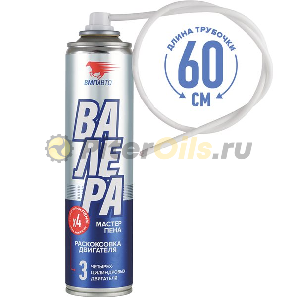 ВМП Пенная раскоксовка двигателя ВАЛЕРА (мет.флакон 400мл.) арт.8505