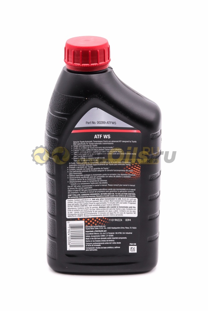 Toyota АКПП ATF WS (0,946л) 00289ATFWS