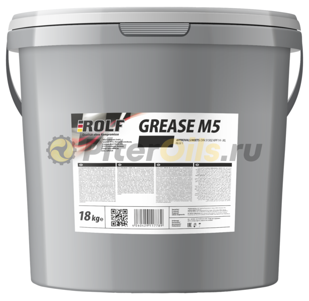  ROLF Grease M5 L 180 EP-2 HD пласт.тара 18кг 81818