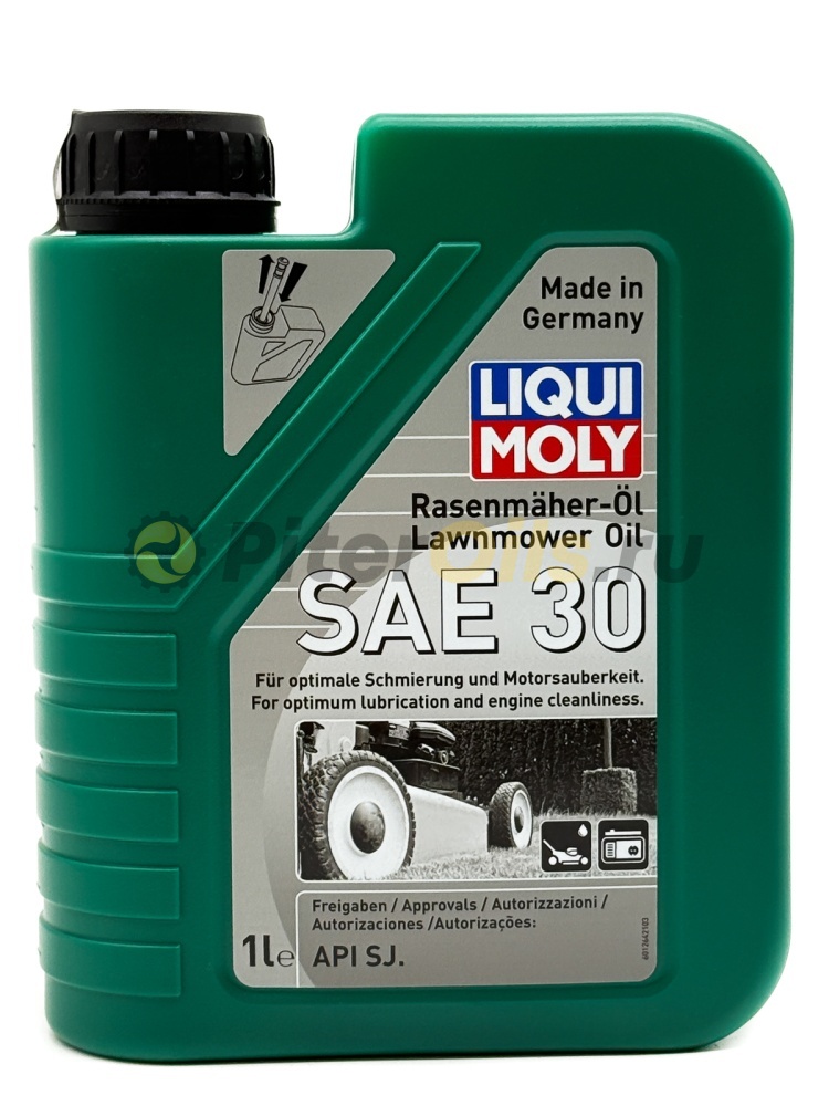 LIQUI MOLY Rasenmaher-Oil 30 4T SAE30 масло моторное минеральное 1 л 1264/3991
